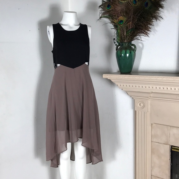 Forever 21 Dresses & Skirts - Forever 21 Side Cutout Dress Color Block High Low